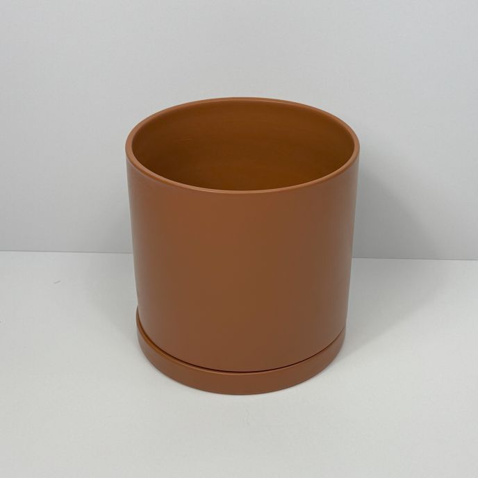 Medium House Pot - Orange