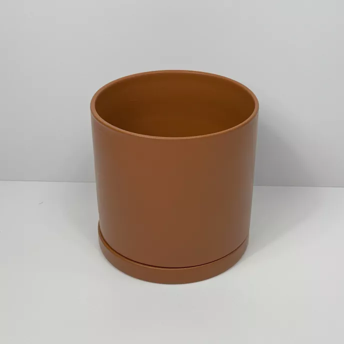 Medium House Pot - Orange