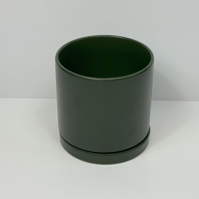 Small House Pot - Green