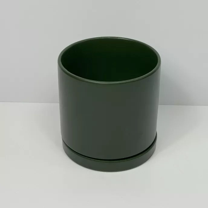 Small House Pot - Green