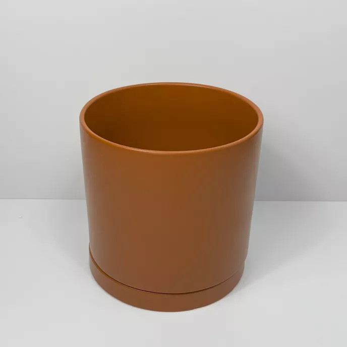 Large House Pot - Orange