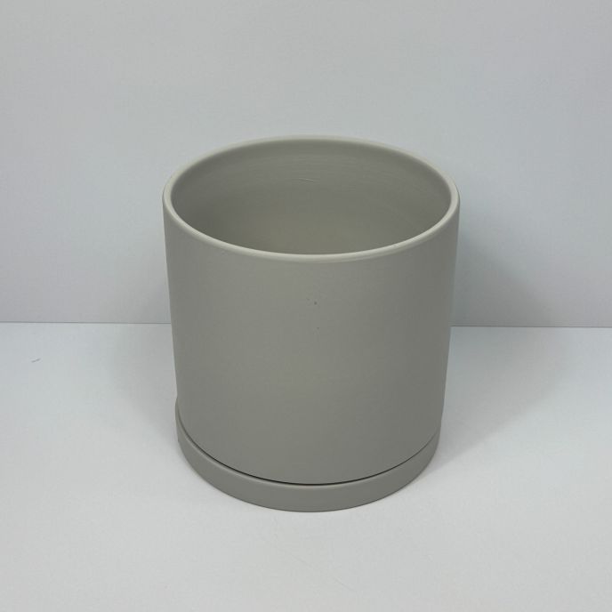 Medium House Pot - Grey