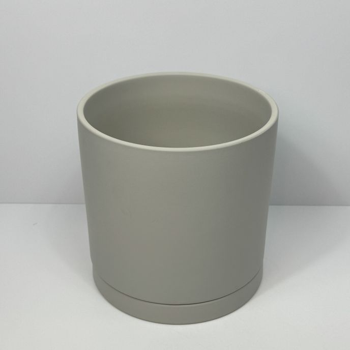 Large House Pot - Grey