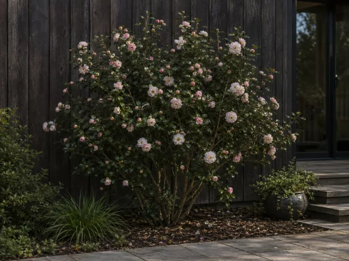 Camellia 'Cinnamon Cindy'