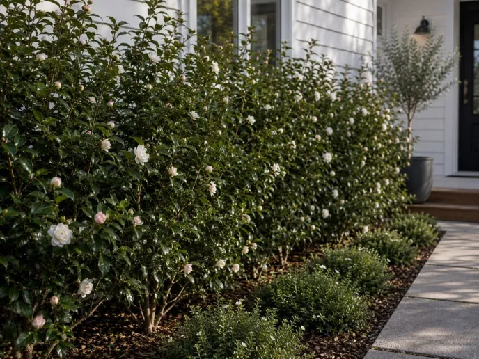 Camellia Sasanqua 'Early Pearly' (2)