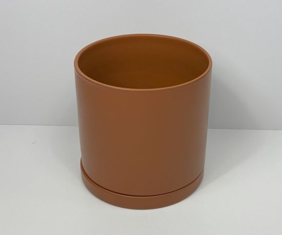 Medium House Pot - Orange