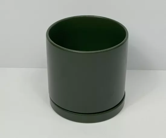 Small House Pot - Green