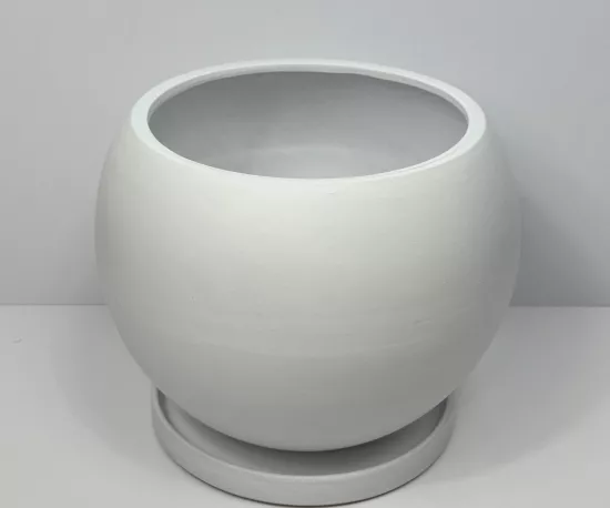 Urban House Planter - White