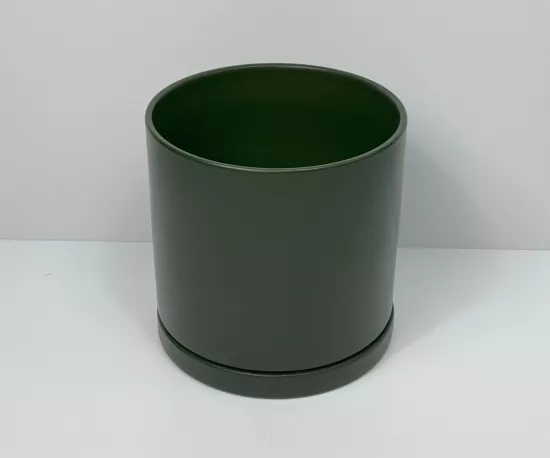 Medium House Pot - Green