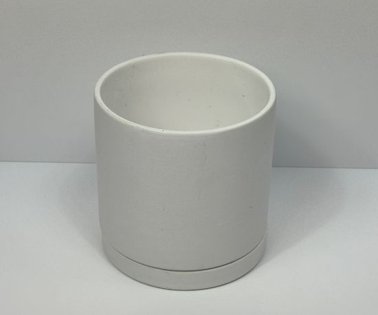 Small House Pot - White